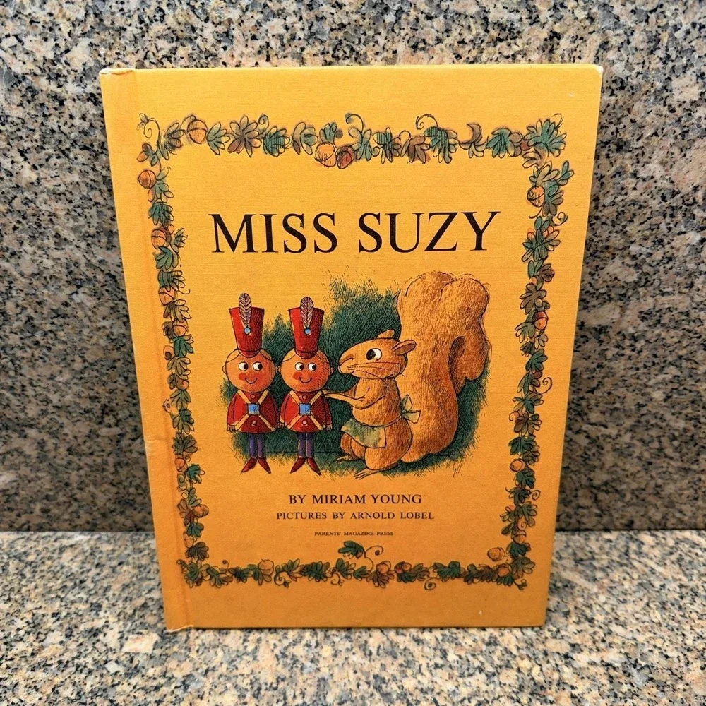 Vintage Miss Suzy Miriam Young Parents' Magazine HC 1964 Squirrel Picture Book